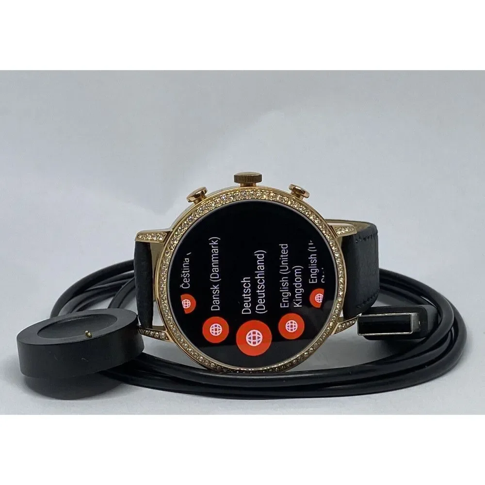 Fossil Gen 4 Authentic Digital Dial Smart Watch Custom Band FTW6012 DC499